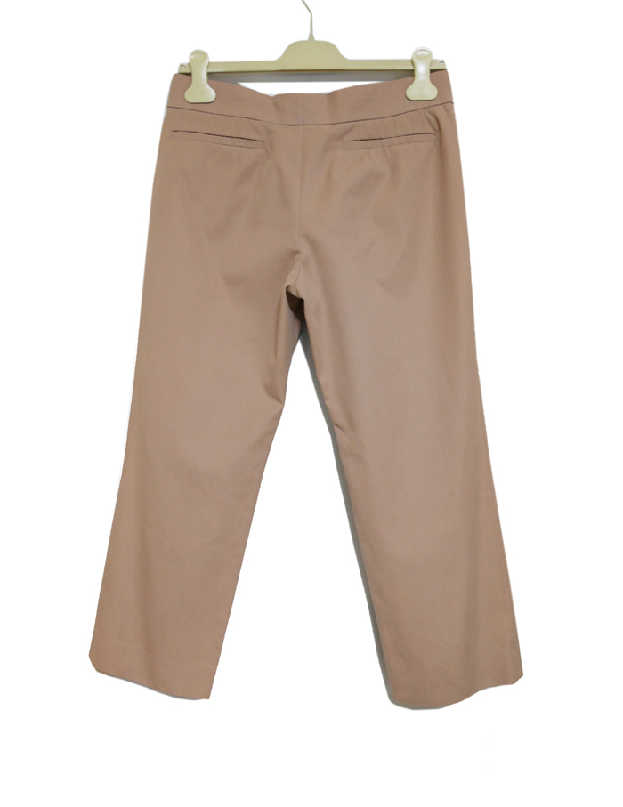 MARNI　イタリア製　コットンストレートパンツ マルニ MARNI コットン100% クロップド ストレート パンツ