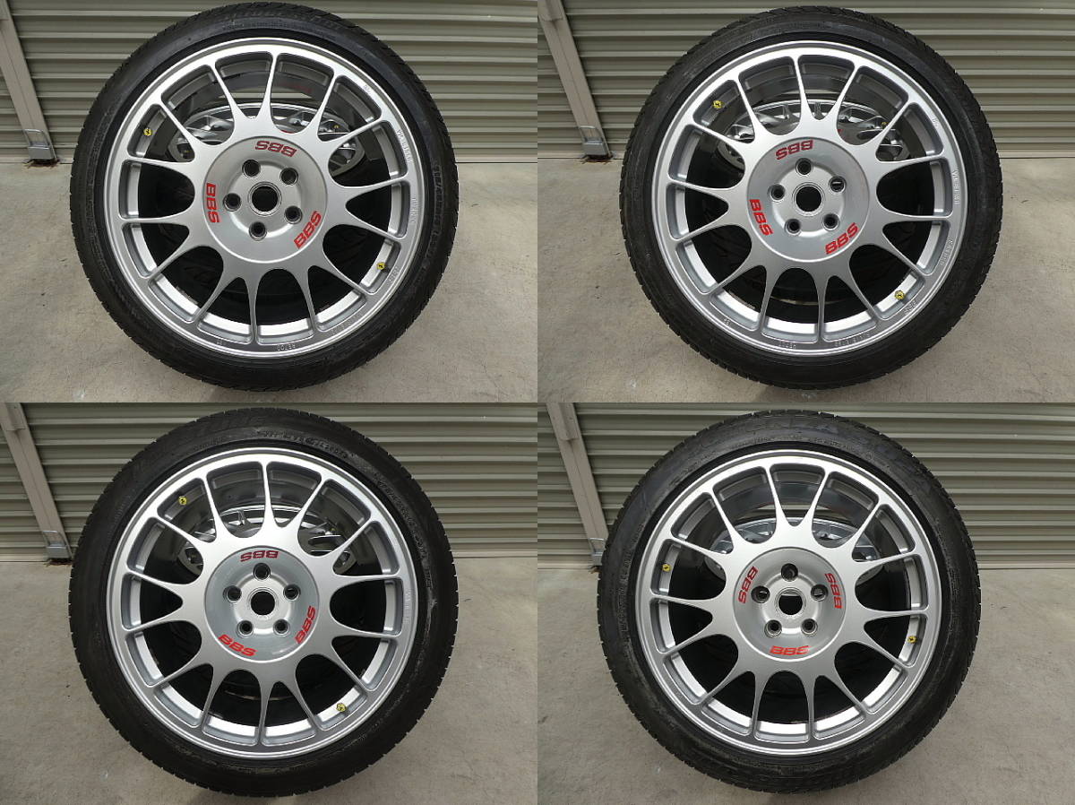 フェラーリ360純正オプション BBS製 18インチ ホイールタイヤ 4本 Ferrari フェラーリ BBS チャレンジ 18インチ 360 モデナ スパイダー