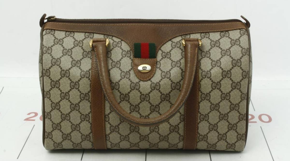 GUCCI シェリーライン グッチ オールドグッチ ボストンバッグ 