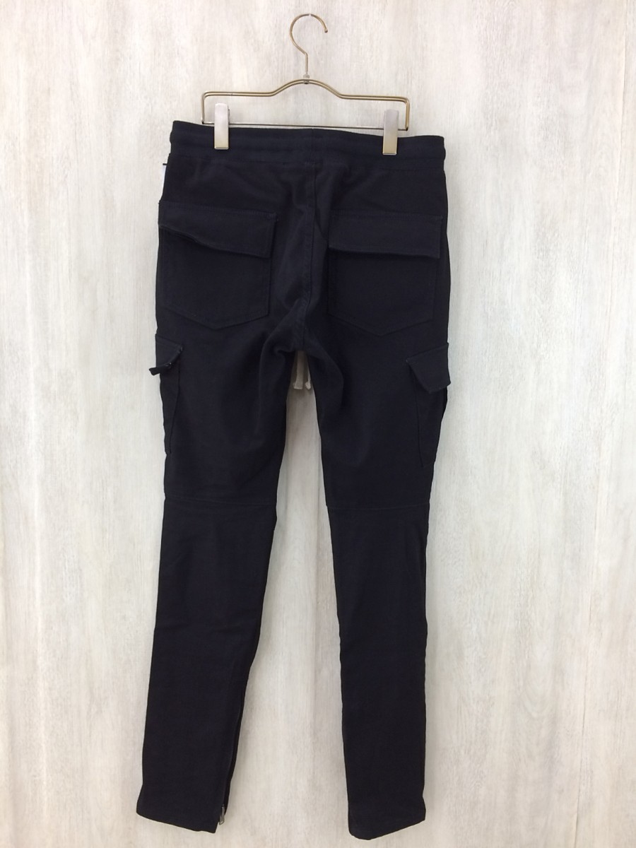 MNML◆CARGO DRAWCORD PANTS/M/コットン/BLK