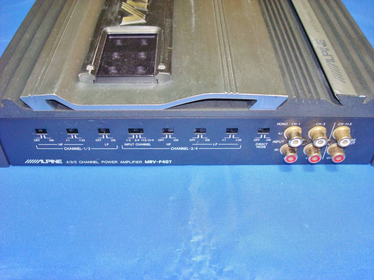 MRV-F407 Alpine - ALPINE Amplifier Yahoo!オークション Car sale 