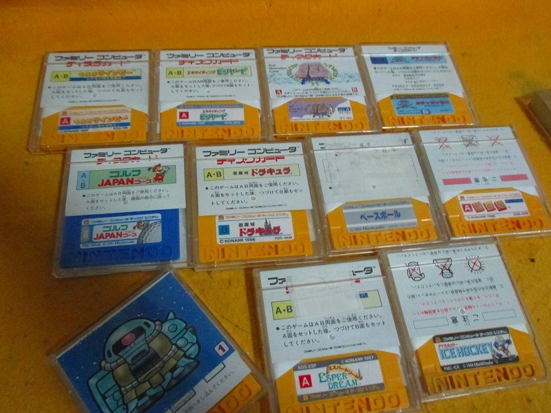 【■FC ファミコン ディスクシステム ソフト　　11枚 ★】ジャンク扱い★_5
