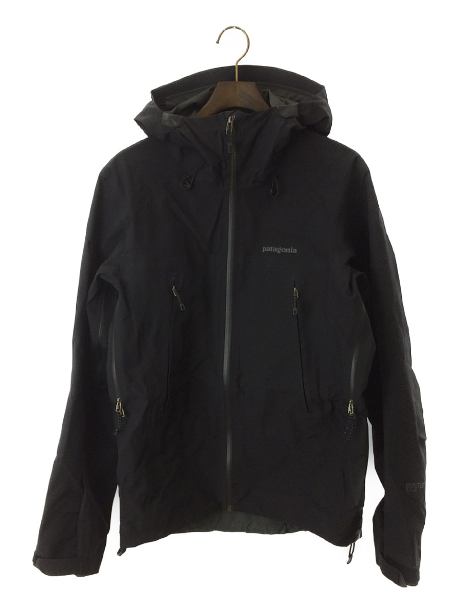 patagonia◇マウンテンパーカ/S/ゴアテックス/ブラック/スーパープルマ