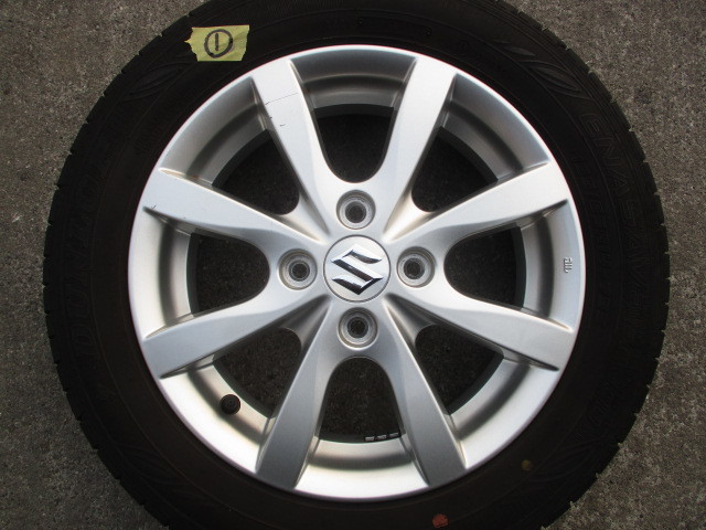 ☆ お買い得 ☆ 1本 スズキ 純正アルミ 14inc ダンロップ 155/65R14