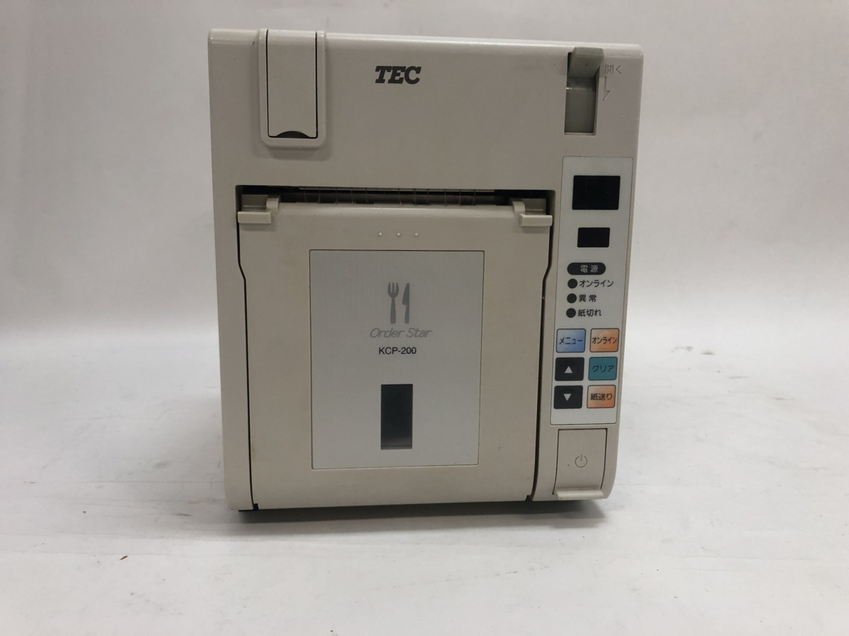 即決！2台セット 東芝TEC キッチンプリンター KCP-200 印字OK レジスタ