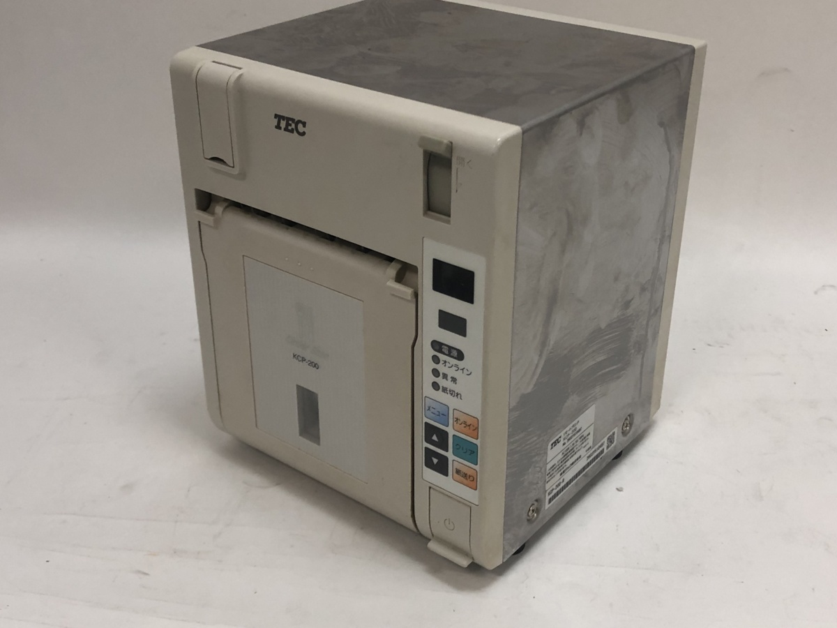 即決！2台セット 東芝TEC キッチンプリンター KCP-200 印字OK レジスタ