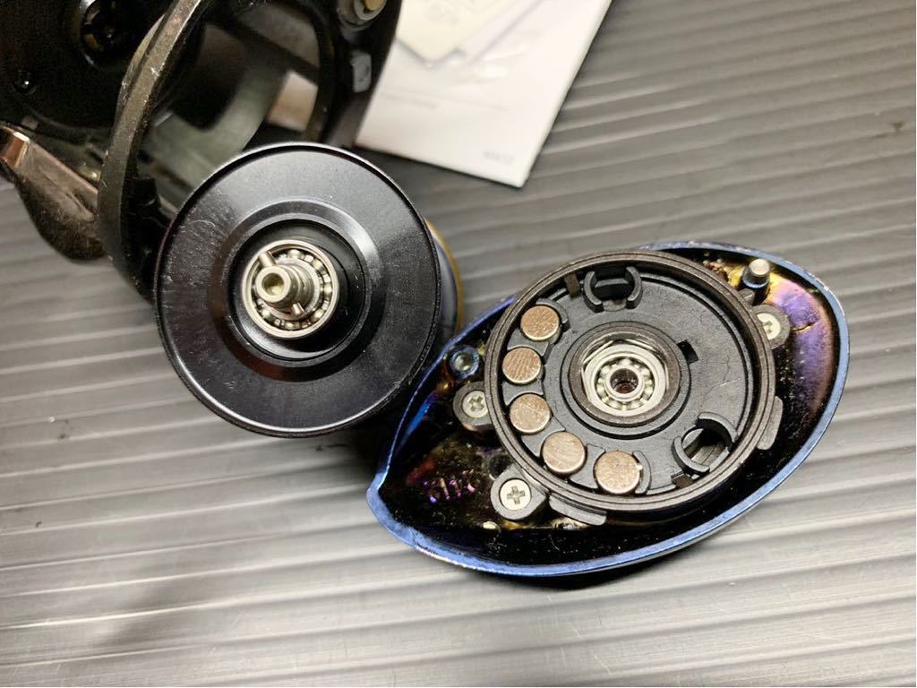 アブガルシア ビッグシューターコンパクト 左 L ベアリング交換