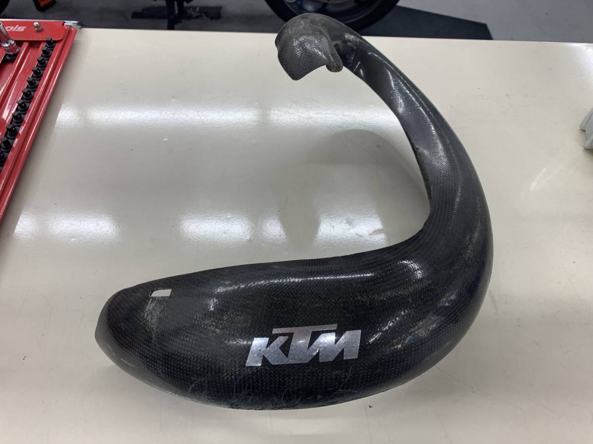 KTM exc 250tpi 2015/KTM 250EXC SIXDAYS/チャンバーガード/中古/純正