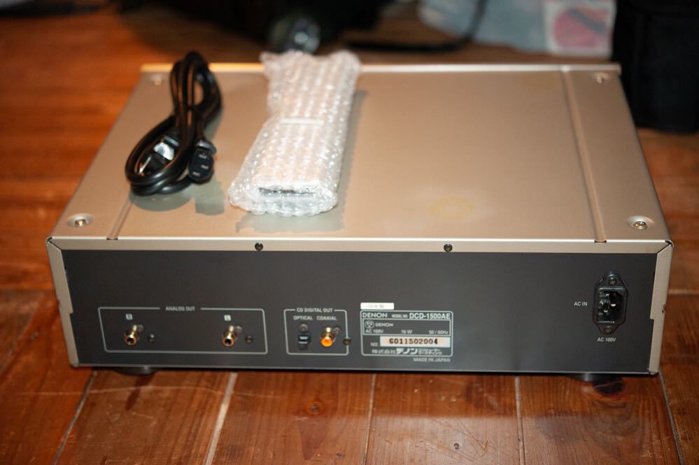 DENON DCD-1500AE デノン SACD⁄CDプレーヤー CDデッキ SACD DCD-1500AE