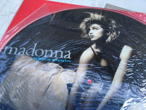 貴重☆LP☆マドンナ☆ライク・ア・ヴァージン☆ピクチャーレコード