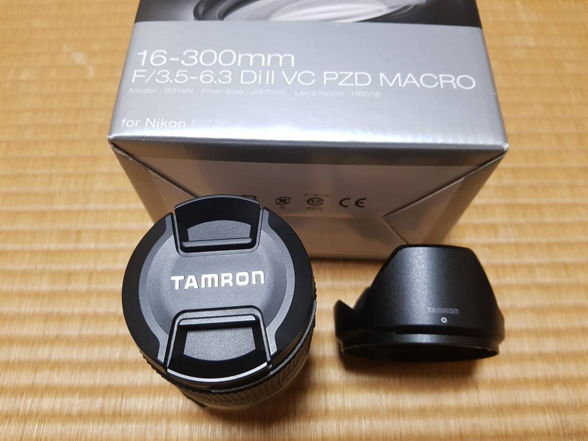TAMRON 高倍率ズームレンズ 16-300mm F3.5-6.3 DiII VC PZD MACRO 