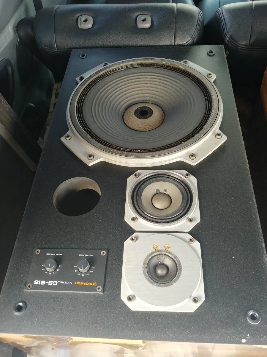 Pioneer CS-616 スピーカー ペア 家電、AV、カメラ スピーカー 【公式