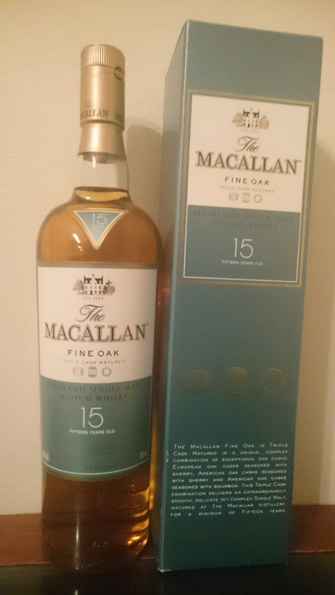 ザ・マッカラン ファインオーク 15年 : 旧ボトル並行品 .: 【終売