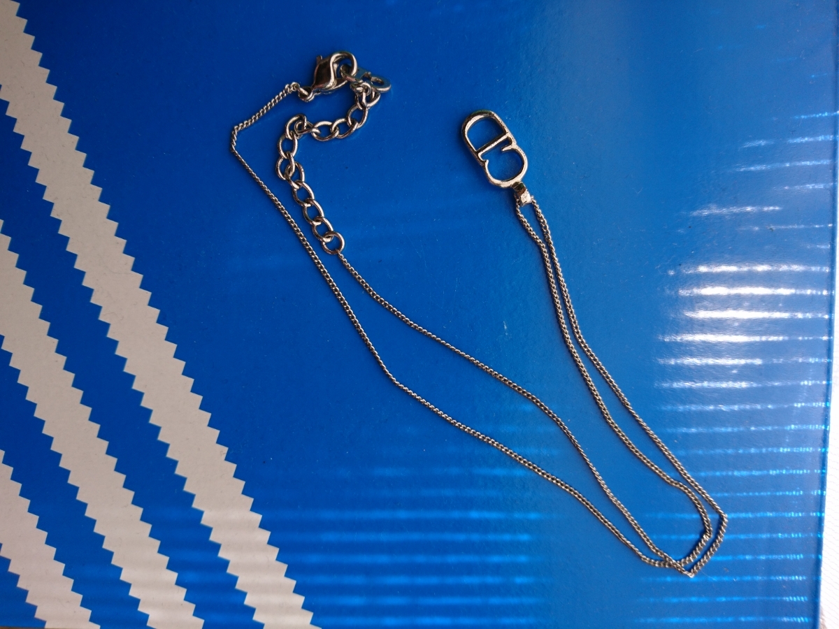 Christian Dior ディオール ネックレス シルバー オールドディオール ビンテージ_2