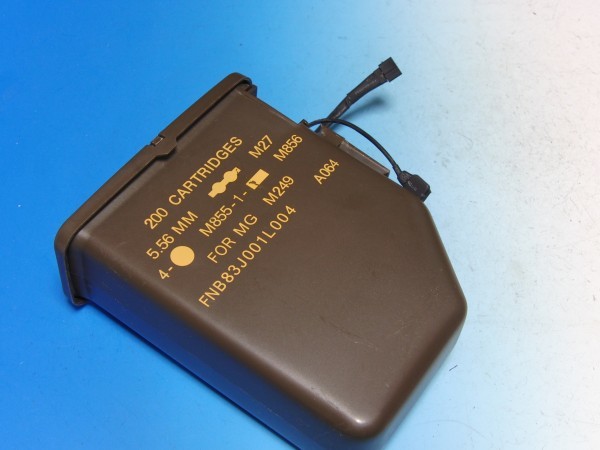 M249ボックスマガジン ブランク専用ケース　空砲用　OD色 M249ボックスマガジン ブランク専用ケース 空砲用 OD色 G&P M249