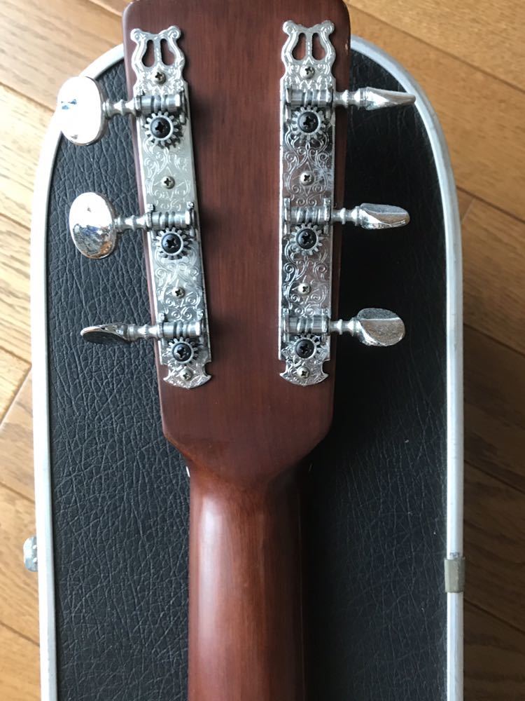 【中古】YAMAKI アコースティックギター ハードケース付_7