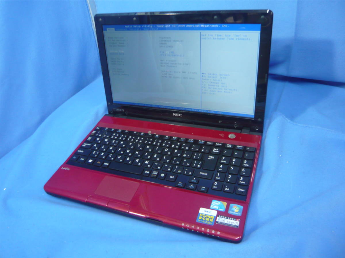 040☆NEC LaVie G タイプM GL136C/6R PC-GL136C6AR Core i7 660UM