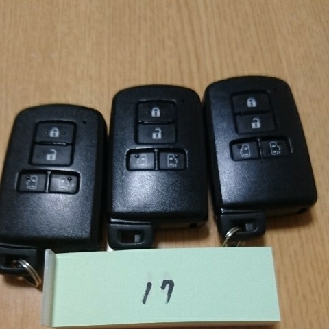 トヨタ純正 送料無料 トヨタ スマートキー 両側パワースライドドア 4