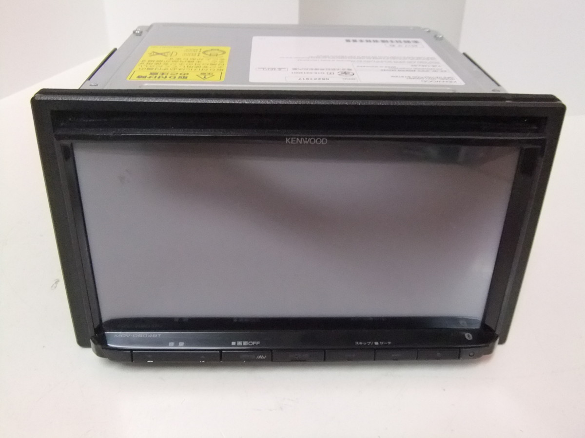 KENWOOD MDV-D504BT カーナビ 本体 sy-so メモリーナビ ケンウッド MDV