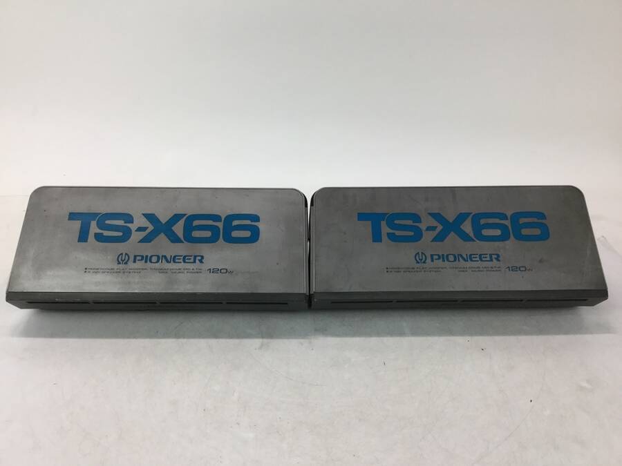 ジャンク品 Pioneer TS-X66 据置型スピーカー 希少 PIONEER TS-X66