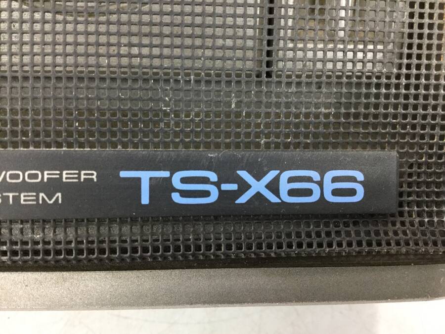 ジャンク品 Pioneer TS-X66 据置型スピーカー 希少 PIONEER TS-X66