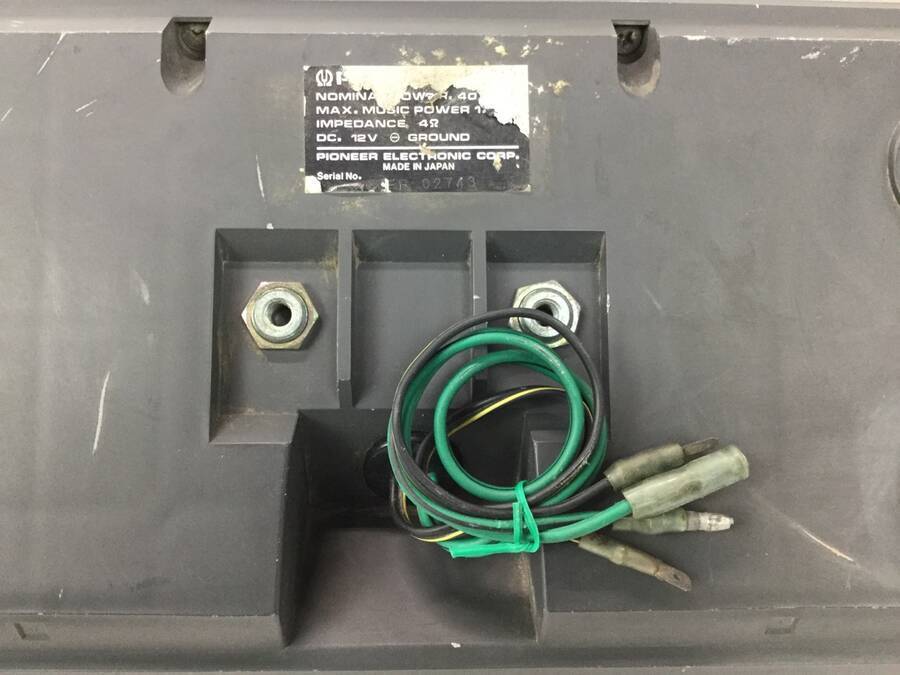 ジャンク品 Pioneer TS-X66 据置型スピーカー 希少 PIONEER TS-X66