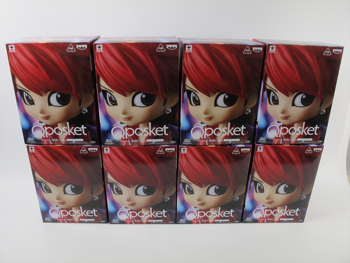 Qposket hide vol.2 ノーマルカラーver. 8体セット X-JAPAN ヒデ Q