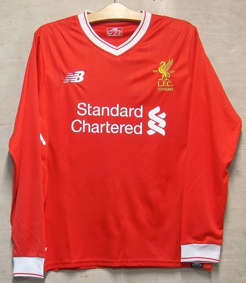 リバプール☆赤L長袖☆リヴァプール☆サネフェルミーノサラー_1