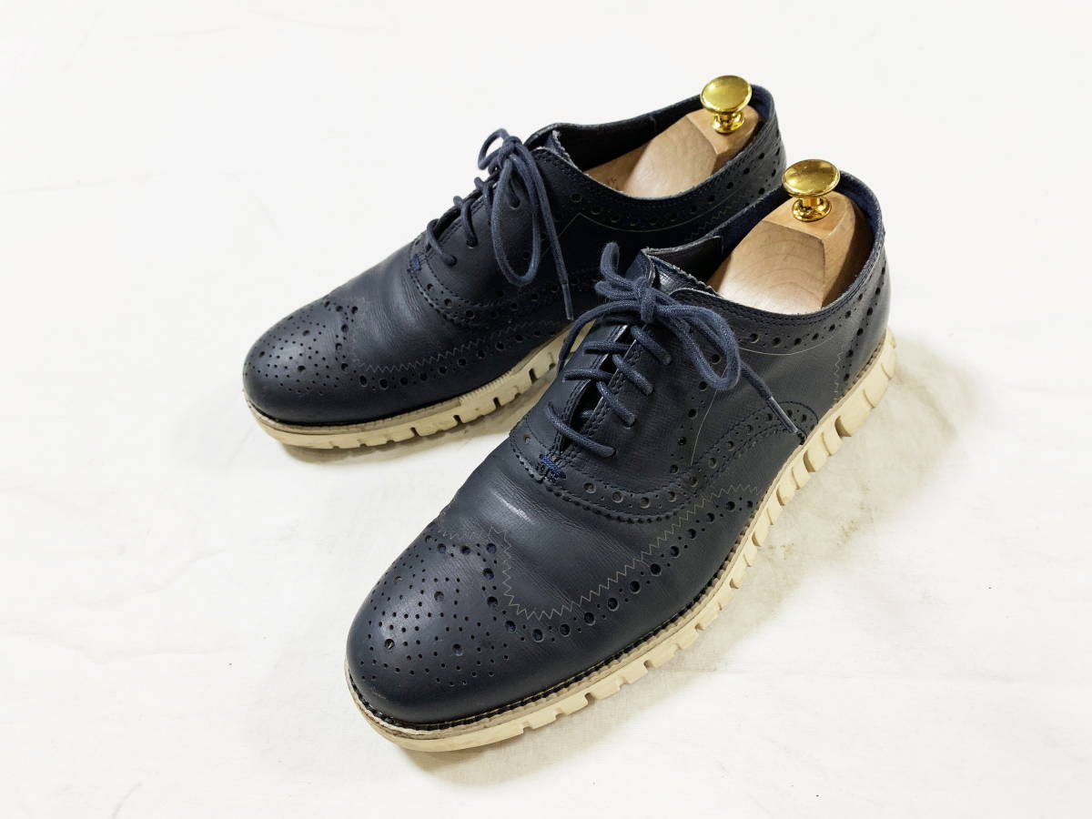 ゼログランド コール コールハーン ☆ Cole HAAN ネイビー COLE Haan