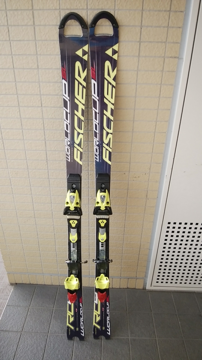 FISCHERフィッシャー選手用SLレーシングスキー155cm Z17ビンディング付