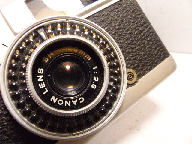 試写済：キャノン デミ28mm F2.8 フィルムカメラCanon Demi