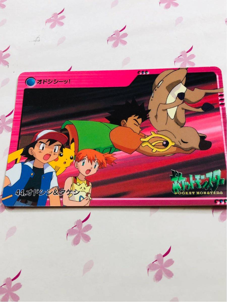 トップサン ポケモンカードガム アニメ版 タケシ オドシシ_1