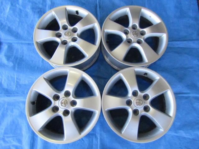 トヨタ 30系エスティマ 純正アルミホイール 16x6.5J +50 16インチ 4本