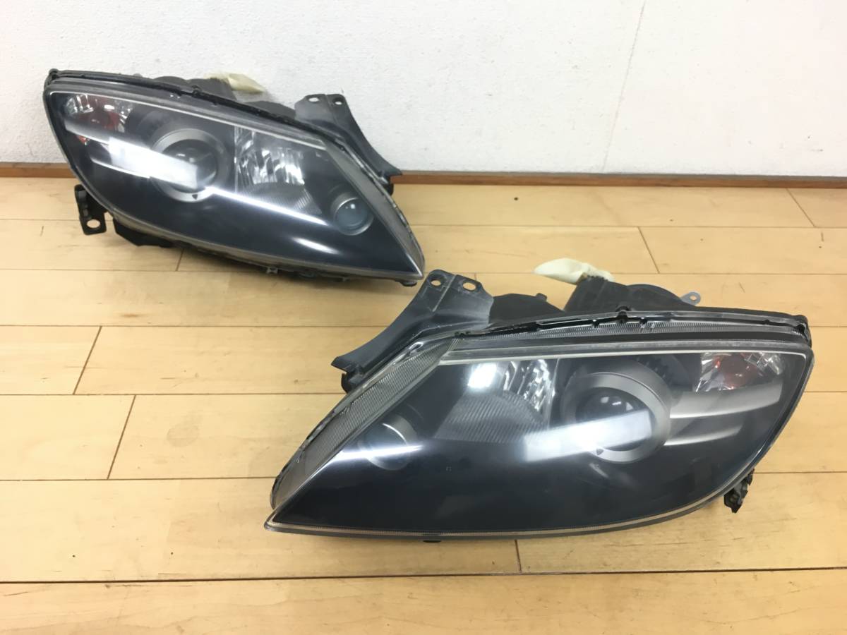 良品 割れ無 点灯OK SE3P RX-8 純正 HID ヘッドライト 左右セット