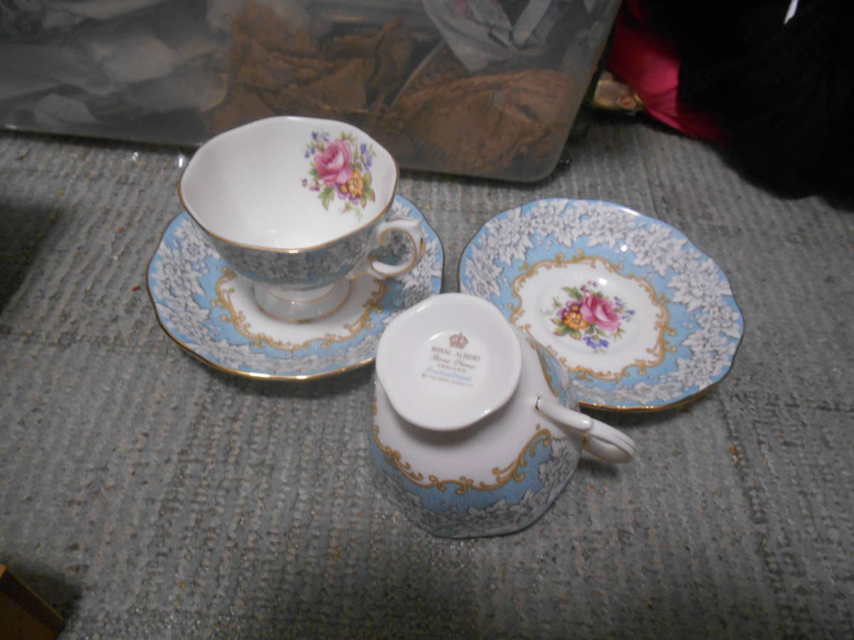 ロイヤルアルバート ペア カップ＆ソーサー ROYAL ALBERT Ascot 