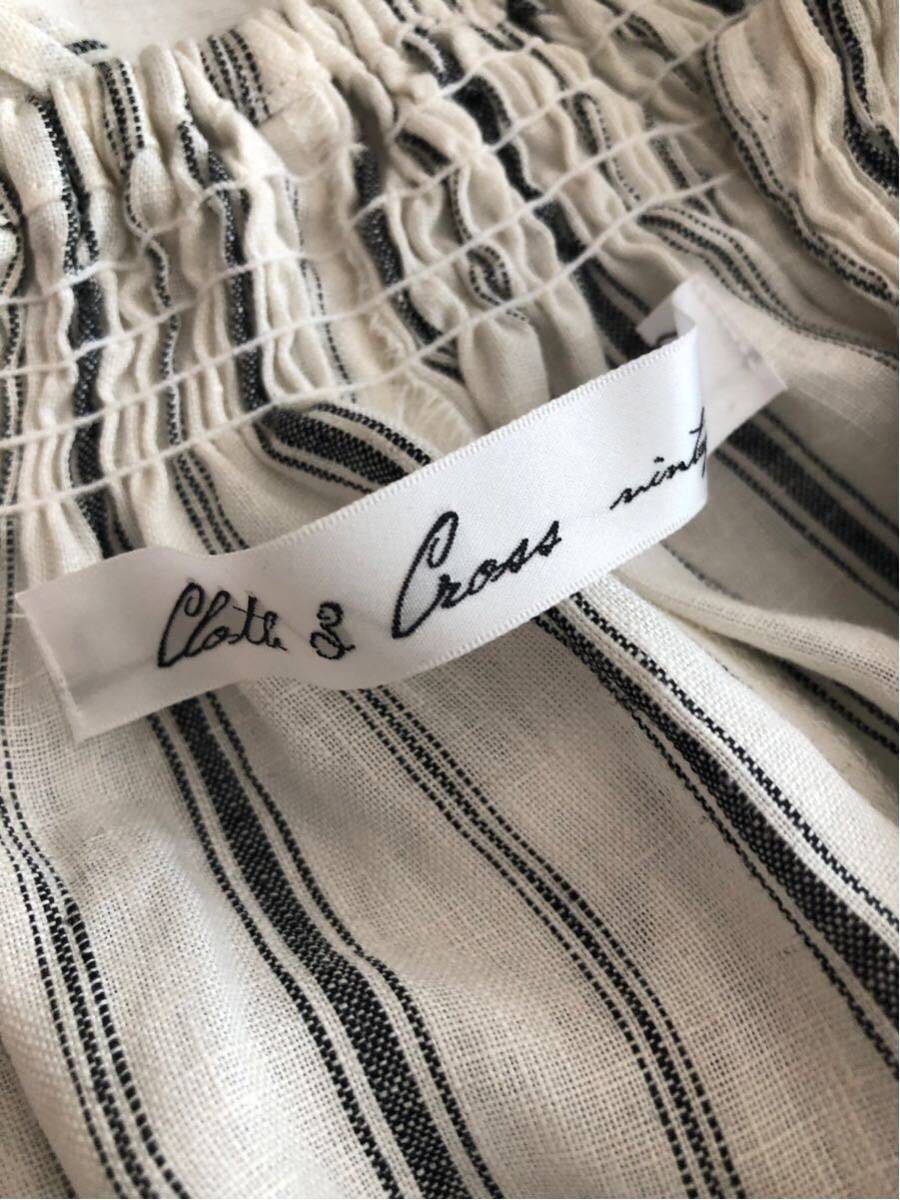 cloth\u0026cross Hug O War CONNECT Hug o war 今シーズンCloth and cross 雅姫 リネン ワンピース WITH NATURE HUG O WAR 1 Tシャツ