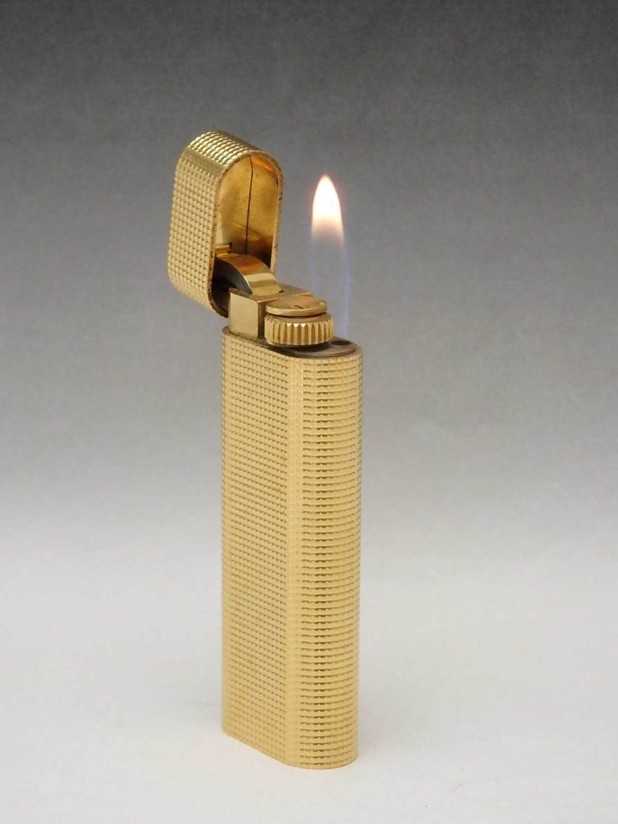 ゴールドカラー ガスライター ガスライター カルティエ Cartier ゴールド ライター ゴールドカラー