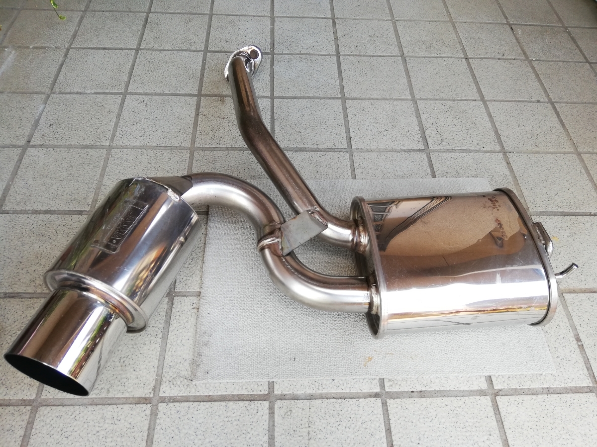 HKS サイレントマフラー　プレオ HKS マフラー サイレントハイパワー スバル - エキゾースト silent