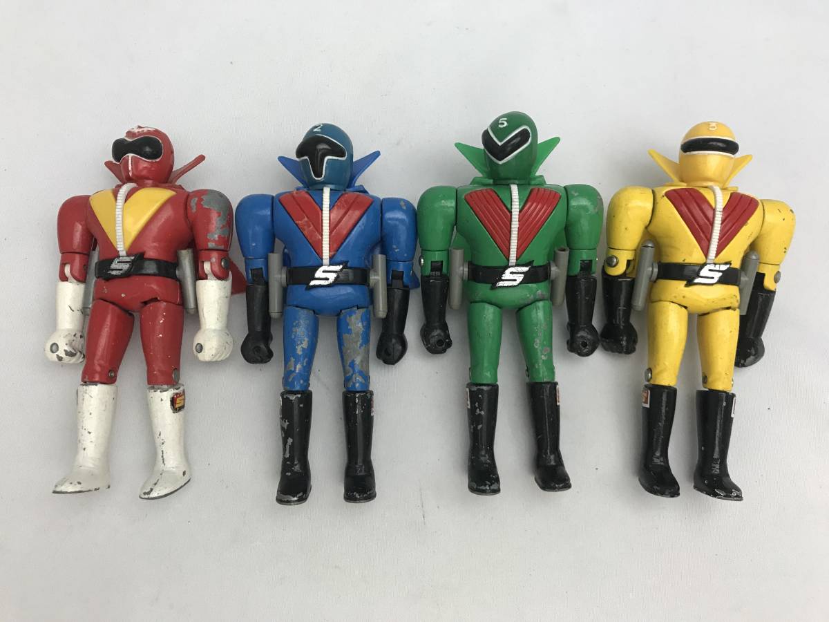秘密戦隊ゴレンジャー ポピー アカレンジャー 超合金 当時物 : ポピー