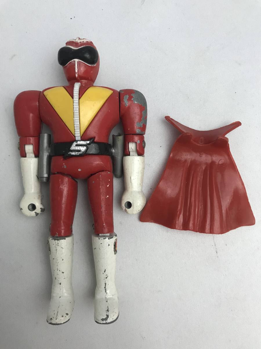 秘密戦隊ゴレンジャー ポピー アカレンジャー 超合金 当時物 : ポピー