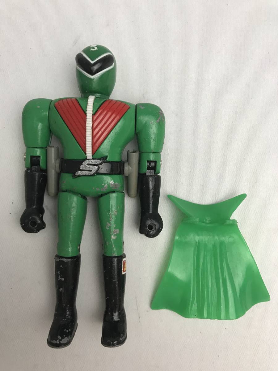 秘密戦隊ゴレンジャー ポピー アカレンジャー 超合金 当時物 : ポピー