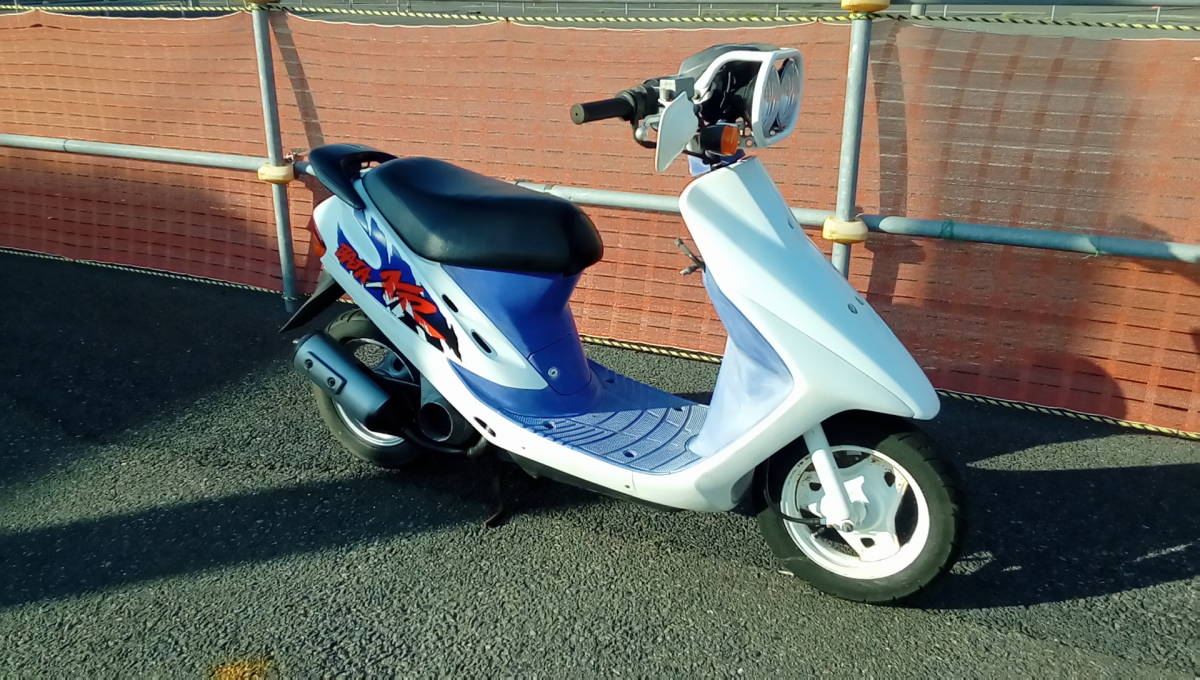 スーパーディオ AF27 軽整備済 ホワイト 動画有 1000円売切 Yahoo 