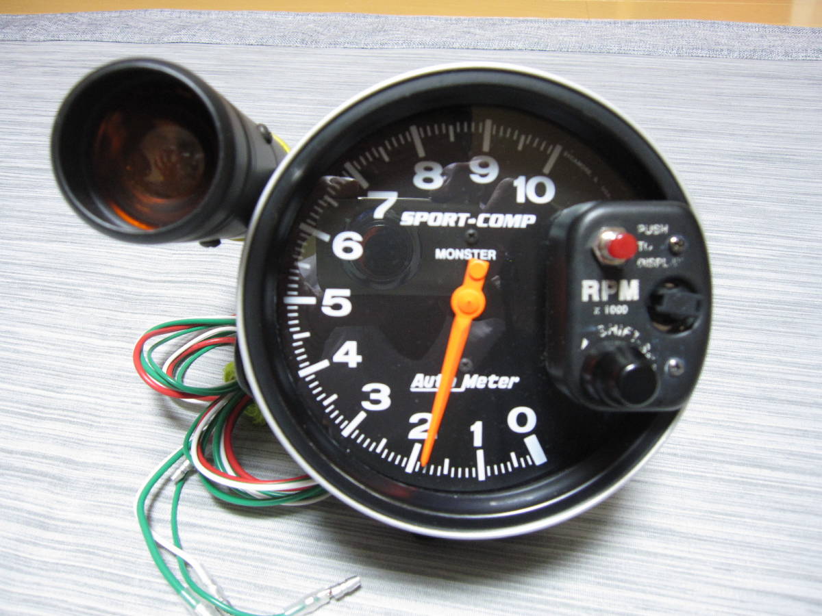 オートメーター スポーツコンプ モンスター タコメーター10000rpm