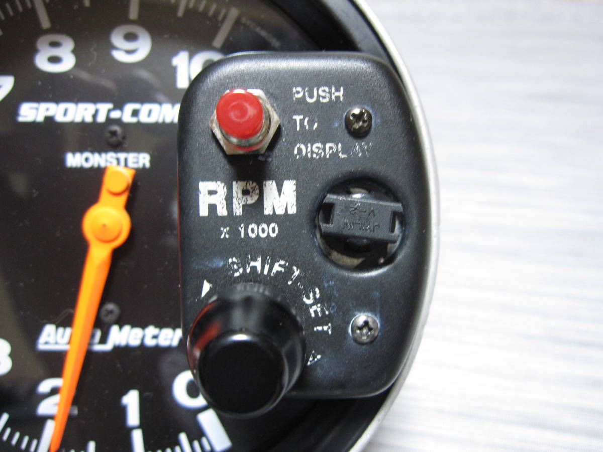 オートメーター スポーツコンプ モンスター タコメーター10000rpm