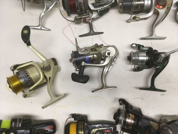 ★リール まとめ売り 18個セット 釣り具 フィッシング 詰め合わせ 大量 [AN]