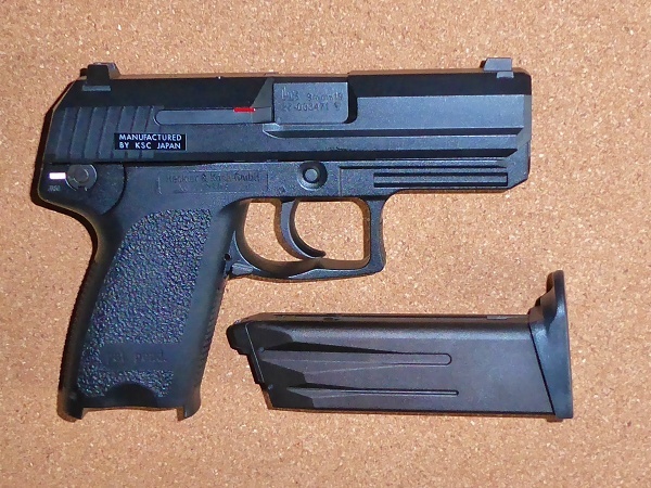 新品同様 KSC Heckler&Koch H&K USP COMPACT SYSTEM7 ガスブローバック
