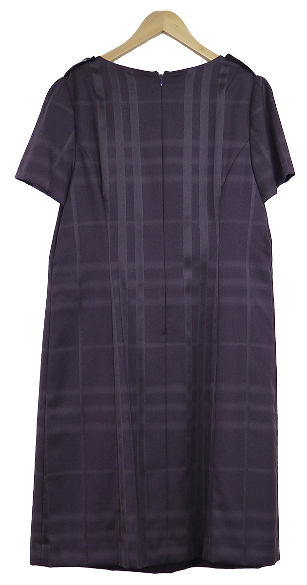 BURBERRYチェック柄 【福王】◎ Burberry 半袖 チェック ワンピース