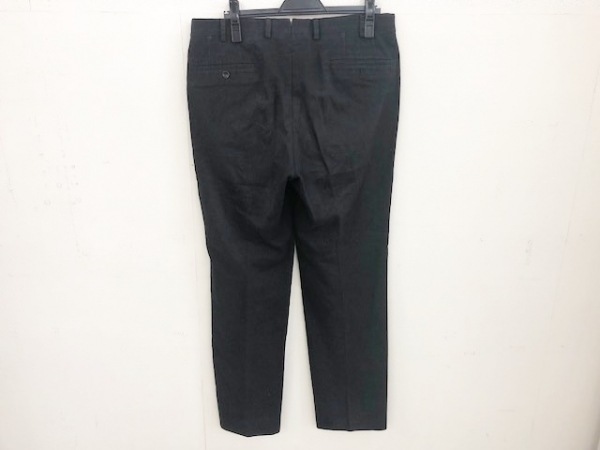 【美品】アルマーニコレツォーニ　パンツセットアップ・コサージュ・ストライプ・42 ARMANI COLLEZIONI ARMANICOLLEZIONI(アルマーニコレッツォーニ) 黒