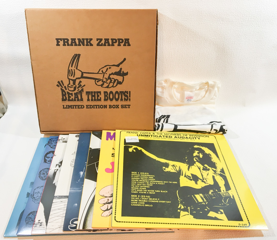 FRANK ZAPPA BEAT THE BOOTS! 限定ボックスセット BEAT THE BOOTS 2