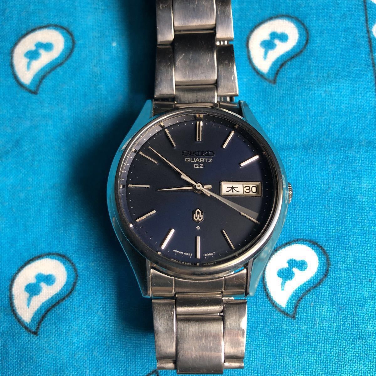 最安値，豊富な SEIKO セイコー QUARTZ クォーツ QZ 0923-8000 稼働品 